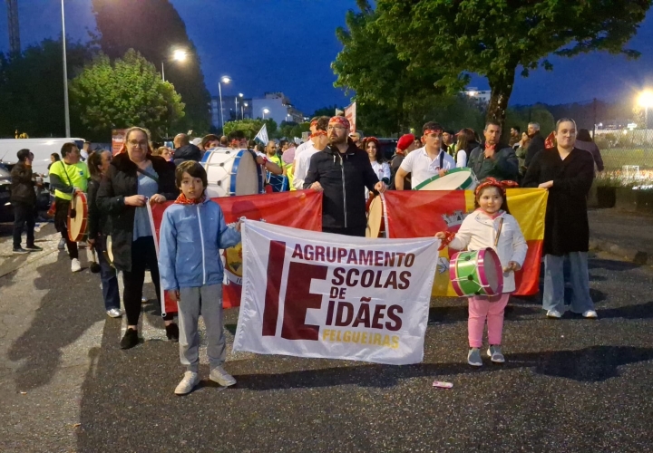 Agrupamento de Escolas de Idães e Junta de Freguesias de Idães juntos no evento